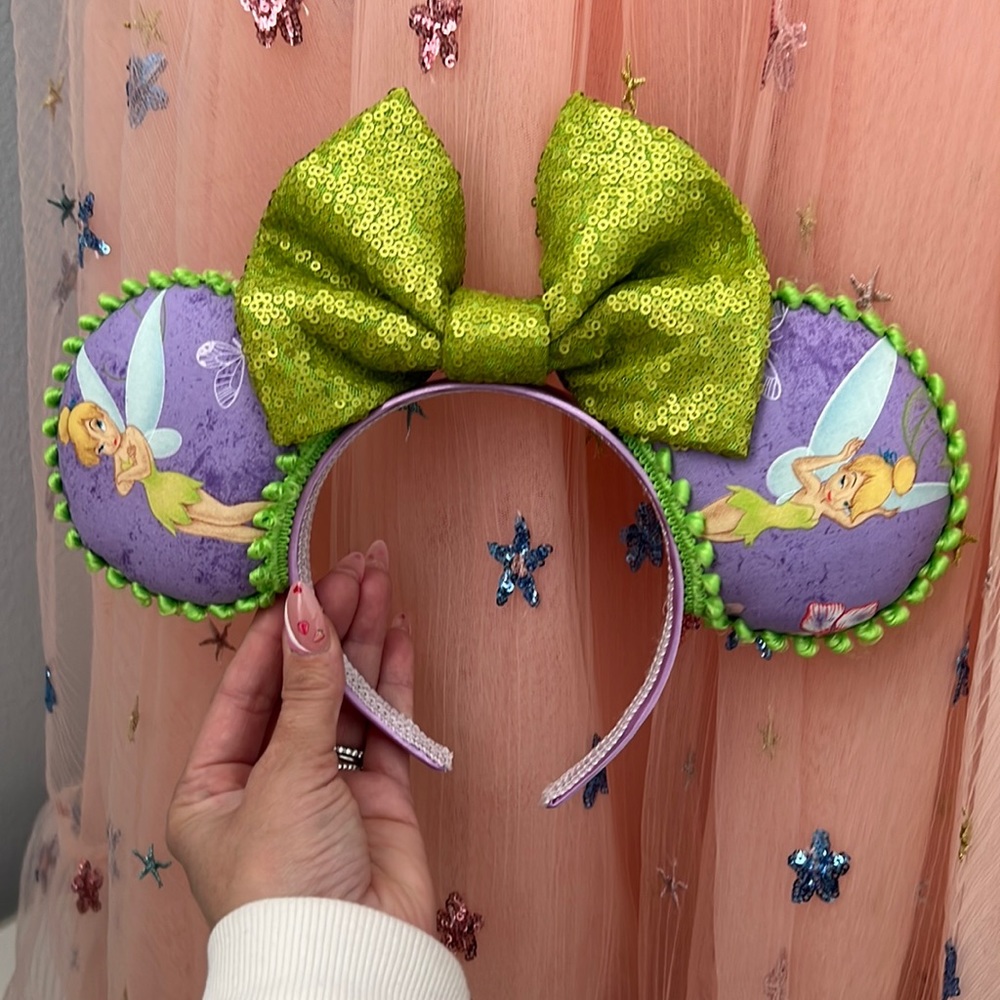 Tinker belle Minnie Ears